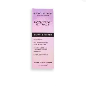 Revolution superfruit extract serum & primer 30 ml new in box